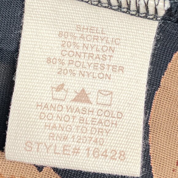 Anthropologie‎ S Mystree Gray Draped Front Velvet Burnout Back Cardigan Sweater - Picture 5 of 5